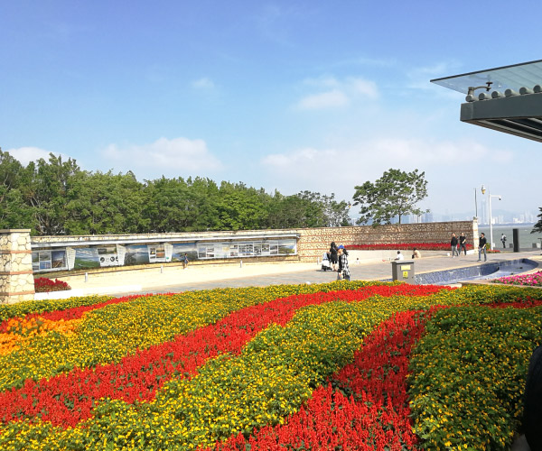 深圳湾公园治水文化墙设计